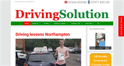 Desktop Screenshot of drivingsolution.co.uk